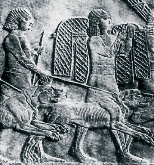 Bas relief en Mésopotamie